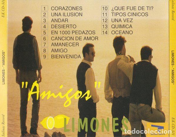 CDs de m&uacute;sica: Limones &ndash; Amigos (CD, Salinas Record EK CD-301) - Foto 2