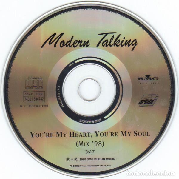 Musik-CDs: Modern Talking &ndash; You're My Heart, You're My Soul (Mix '98) (CD, BMG Espa&ntilde;a 74321 584432)