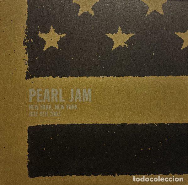 CD de M&uacute;sica: Pearl Jam &ndash; New York, New York - July 9th 2003 (CD, Epic EPC 513638 2)