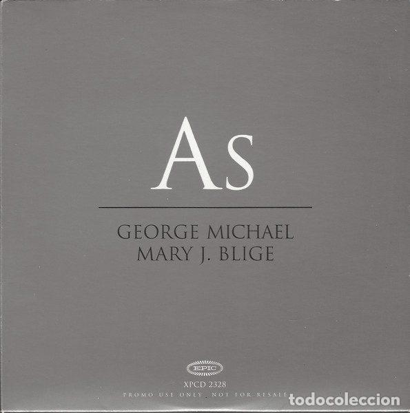 CDs de m&uacute;sica: George Michael & Mary J. Blige &ndash; As (CD, Epic XPCD 2328)