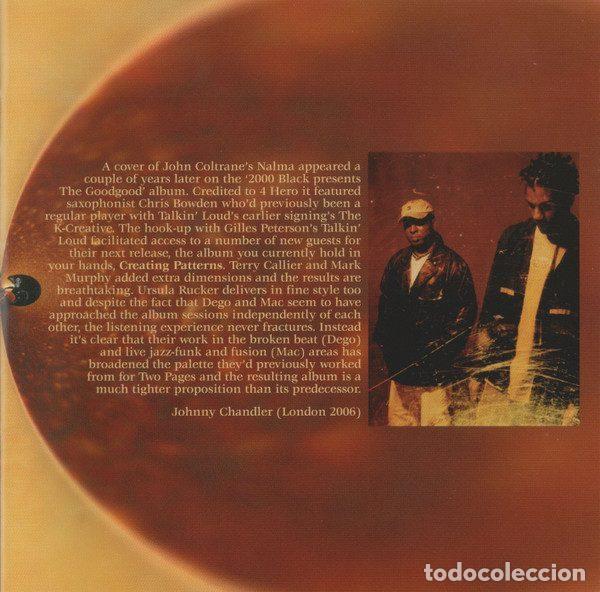 CDs de m&uacute;sica: 4 Hero &ndash; Creating Patterns (CD, Talkin Loud Classics 9840571) - Foto 5