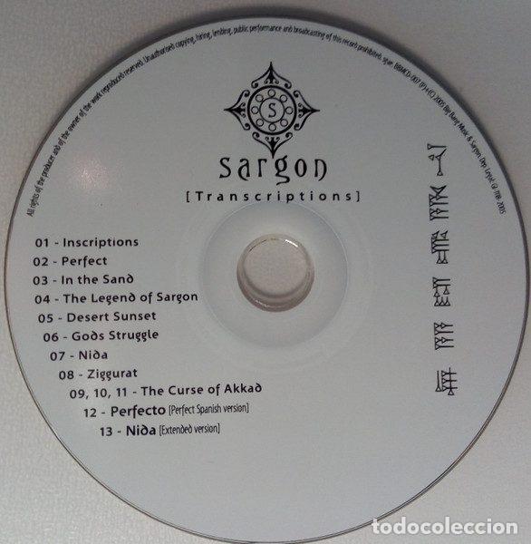 CDs de m&uacute;sica: Sargon &ndash; [Transcriptions] (CD, Big Bang Music BBMCD-007) - Foto 6