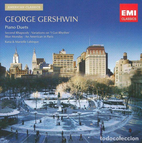 CD de M&uacute;sica: George Gershwin - Katia & Marielle Lab&egrave;que &ndash; Piano Duets: Second Rhapsody &bull; Variations On 'I Got...