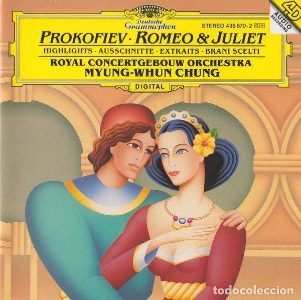 CD di Musica: Prokofiev - Royal Concertgebouw Orchestra / Myung-Whun Chung &ndash; Romeo & Juliet - Highlights (CD,...