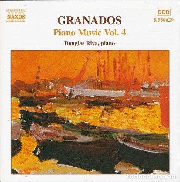 CDs de m&uacute;sica: Granados, Douglas Riva &ndash; Piano Music Vol. 4 (CD, Naxos 8.554629)