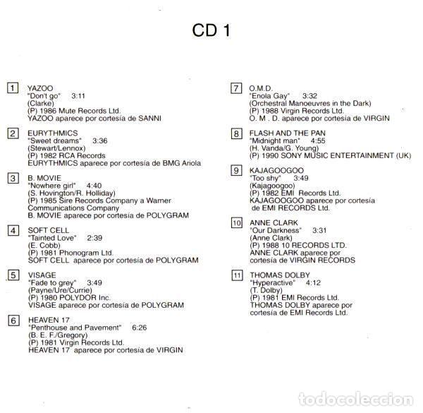 CDs de m&uacute;sica: Various &ndash; Todo Techno (CD, CBS 472 781 2) - Foto 6