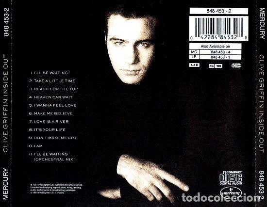 CDs de m&uacute;sica: Clive Griffin &ndash; Inside Out (CD, Mercury 848 453-2) - Foto 10