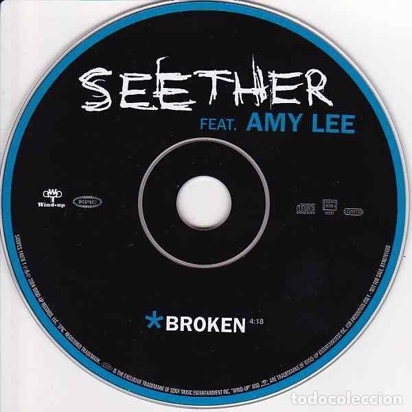 CDs de m&uacute;sica: Seether Feat. Amy Lee &ndash; Broken (CD, Wind-Up SAMPCS 14078 1) - Foto 2