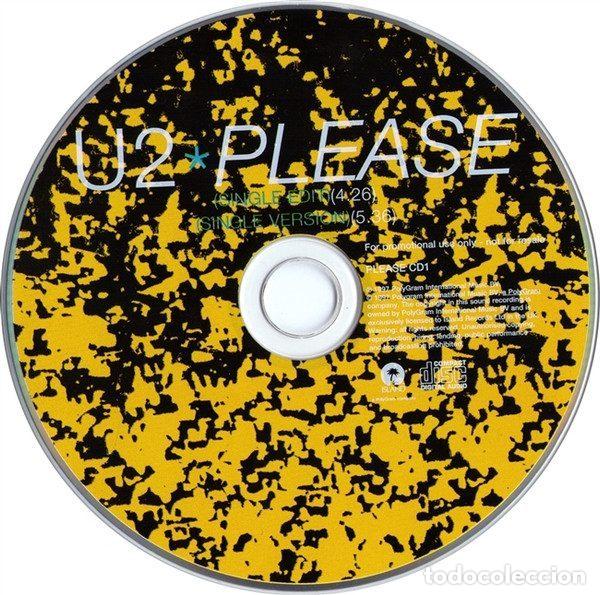 CDs de m&uacute;sica: U2 &ndash; Please (CD, Island Records PLEASE CD1) - Foto 3