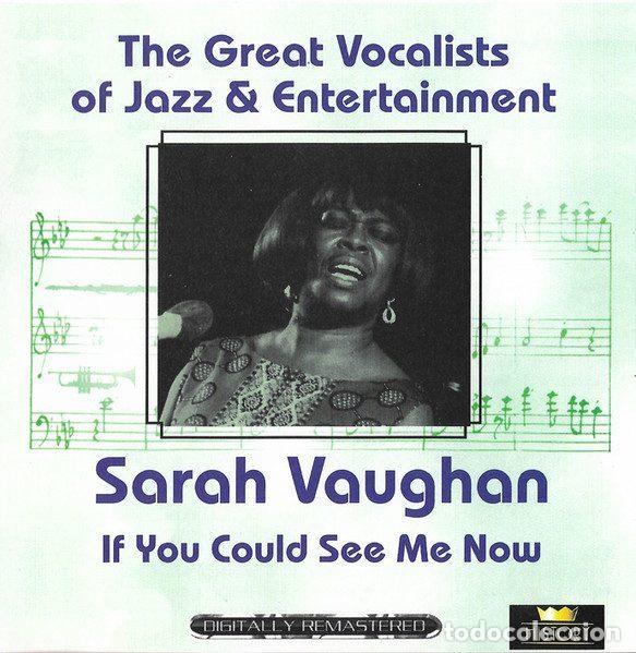 CDs de m&uacute;sica: Sarah Vaughan &ndash; If You Could See Me Now (CD, History 20.3044-HI)
