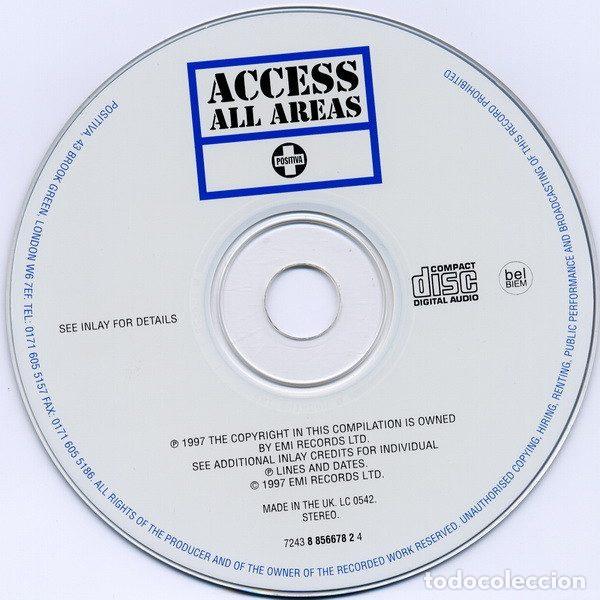 CDs de m&uacute;sica: Various &ndash; Access All Areas (CD, Positiva CDTIVA-1015) - Foto 4