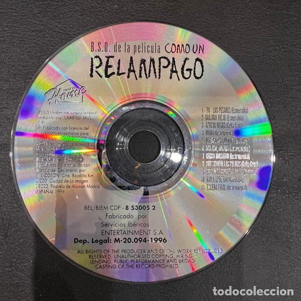 CDs de m&uacute;sica: Various &ndash; Como Un Rel&aacute;mpago (CD, Discos Home 8530052) - Foto 3