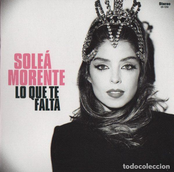 CDs de Musique: Sole&aacute; Morente &ndash; Lo Que Te Falta (CD, Elefant Records ER-1250)