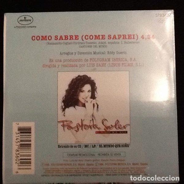 CDs de m&uacute;sica: Pastora Soler &ndash; Como Sabre (CD, Mercury 5783837) - Foto 2