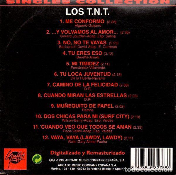 CDs de m&uacute;sica: Los TNT &ndash; Singles Collection (CD, Graffiti 32-768) - Foto 2