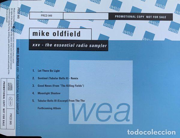 CD de M&uacute;sica: Mike Oldfield &ndash; XXV: The Essential Radio Sampler (CD, WEA PRCD 949)