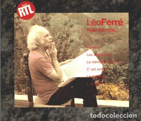CDs de Musique: L&eacute;o Ferr&eacute; &ndash; Avec Le Temps... (CD, Barclay 841 919-2)