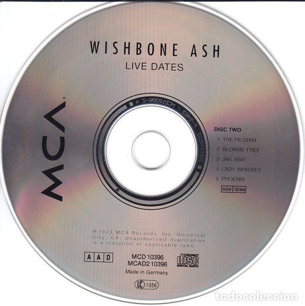 CDs de m&uacute;sica: Wishbone Ash &ndash; Live Dates (CD, MCA Records MCD 10396) - Foto 6