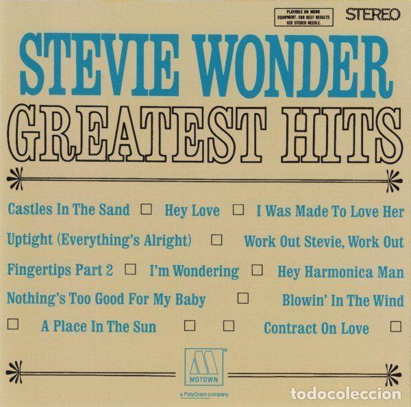 Musik-CDs: Stevie Wonder &ndash; Greatest Hits (CD, Motown 530 941-2)