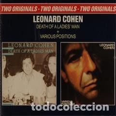 Musik-CDs: Leonard Cohen &ndash; Death Of A Ladies' Man + Various Positions (CD, CBS 465225 2)
