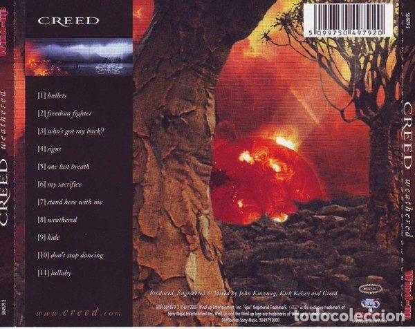 CDs de m&uacute;sica: Creed &ndash; Weathered (CD, Wind-Up 504979 2) - Foto 2