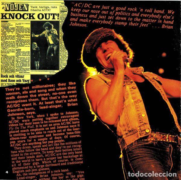 CDs de m&uacute;sica: AC/DC &ndash; Fly On The Wall (CD, Epic 510768 2) - Foto 8