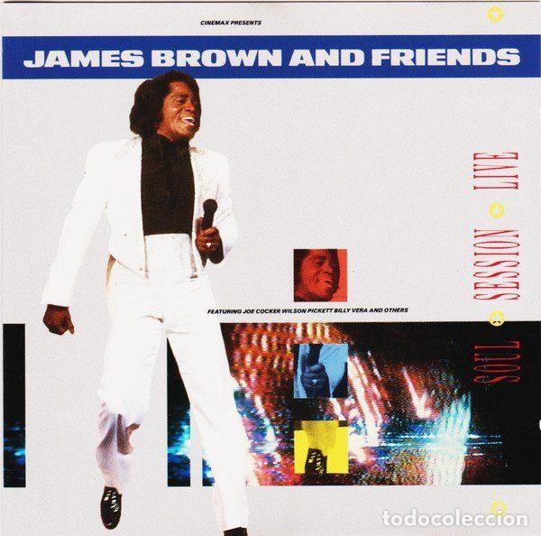 CD de M&uacute;sica: James Brown &ndash; James Brown And Friends - Soul Session Live (CD, Scotti Bros. Records 834 085-2)