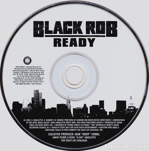 CDs de m&uacute;sica: Black Rob &ndash; Ready (CD, Bad Boy Entertainment PRCD 302016) - Foto 2