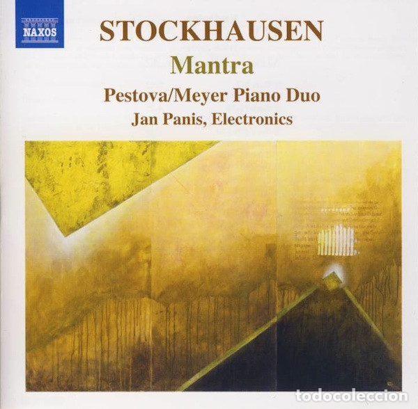 CD di Musica: Stockhausen - Pestova/Meyer Piano Duo, Jan Panis &ndash; Mantra (CD, Naxos 8.572398)