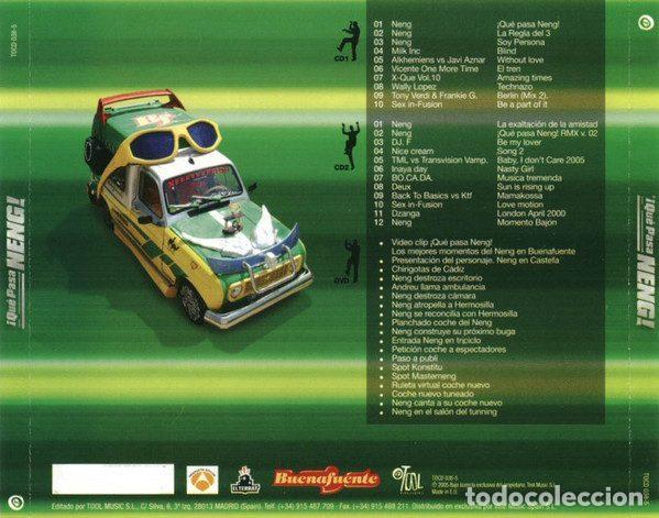 CDs de m&uacute;sica: Various &ndash; Que Pasa Neng! (CD, Tool Music Tocd 038-5) - Foto 4