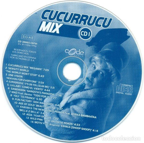 CDs de m&uacute;sica: Various &ndash; Cucurrucu Mix (CD, Code Music CO-30005-CDTV) - Foto 5