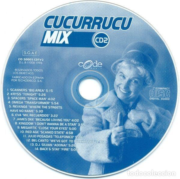 CDs de m&uacute;sica: Various &ndash; Cucurrucu Mix (CD, Code Music CO-30005-CDTV) - Foto 6