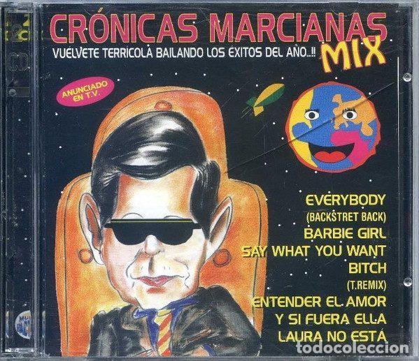 CD de M&uacute;sica: Various &ndash; Cr&oacute;nicas Marcianas Mix (CD, Music Factory CD-2045)