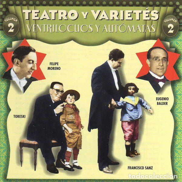 CD de M&uacute;sica: Various &ndash; Teatro Y Variet&eacute;s Volumen 2: Ventriluocos Y Aut&oacute;matas (CD, Blue Moon BMCD7708)