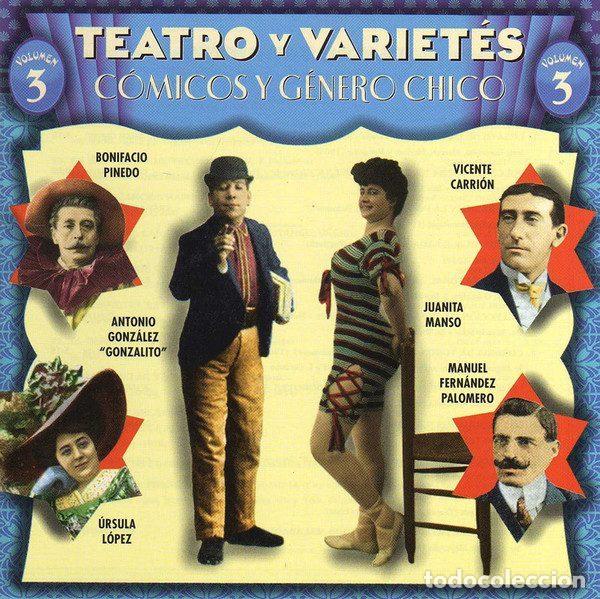 CDs de Musique: Various &ndash; Teatro Y Varietes Volumen 3 (CD, Blue Moon BMCD7709)