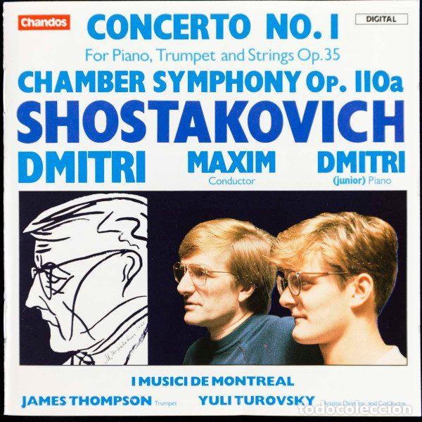 CD de M&uacute;sica: Dmitri Shostakovich, Maxim Shostakovich, Dmitri Shostakovich (Junior), I Musici De Montreal,...