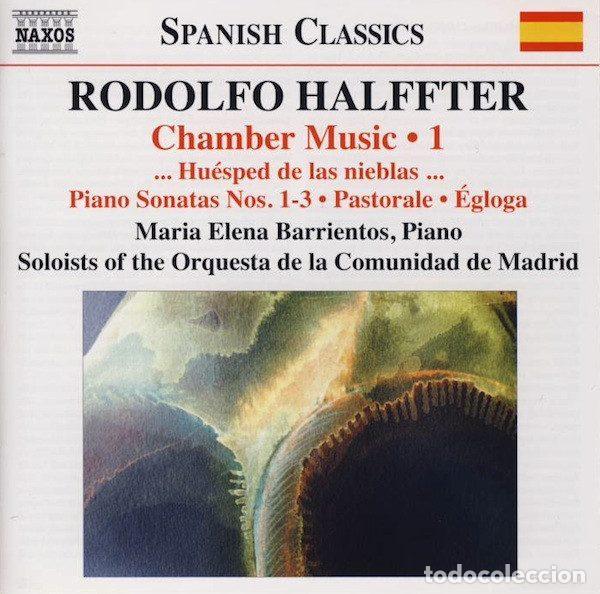 CD de M&uacute;sica: Rodolfo Halffter, Maria Elena Barrientos, Soloists Of The Orquesta De La Comunidad De Madrid &ndash;...