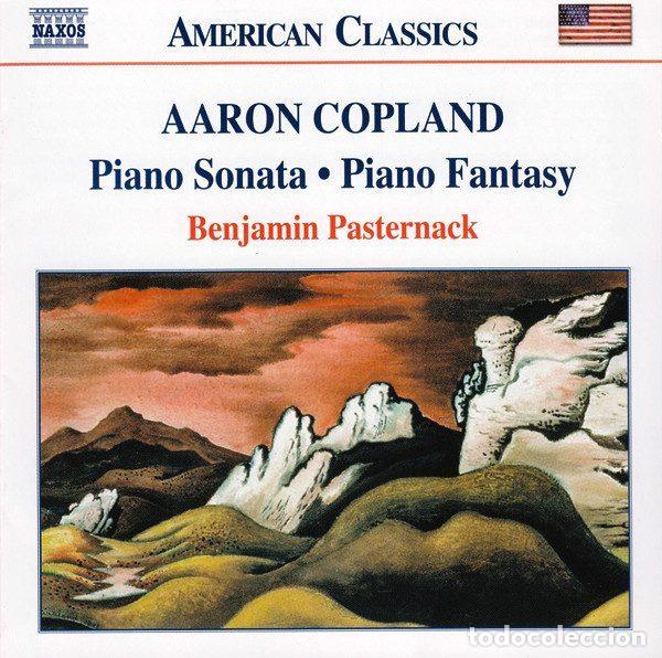 CD di Musica: Aaron Copland, Benjamin Pasternack &ndash; Piano Sonata &bull; Piano Fantasy (CD, Naxos 8.559184)