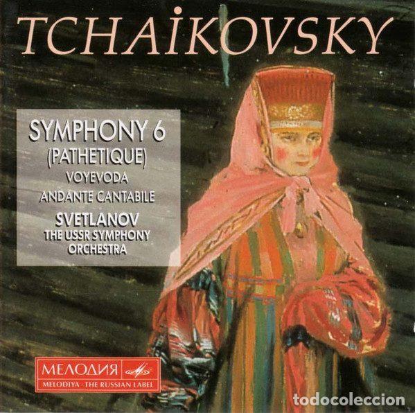 CD de M&uacute;sica: Pyotr Ilyich Tchaikovsky &ndash; Symphony 6, Voyevoda, Andante Vantabile (CD, Мелодия 74321 17097 2)