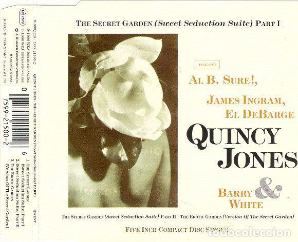 CD di Musica: Quincy Jones Featuring Al B. Sure!, James Ingram, El DeBarge & Barry White &ndash; The Secret Garden...
