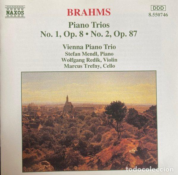 CD di Musica: Brahms - Vienna Piano Trio &ndash; Piano Trios No. 1, Op. 8 &middot; No. 2, Op. 87 (CD, Naxos 8.550746)