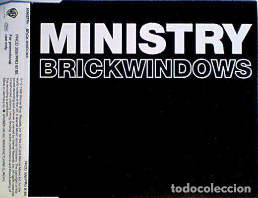 CDs de m&uacute;sica: Ministry &ndash; Brick Windows (CD, Warner Bros. Records PRCD 309)