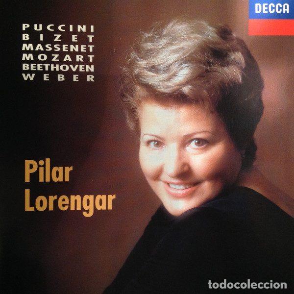 CD di Musica: Pilar Lorengar &ndash; Puccini - Bizet - Massenet - Mozart - Beethoven - Weber (CD, Decca 443 931-2)