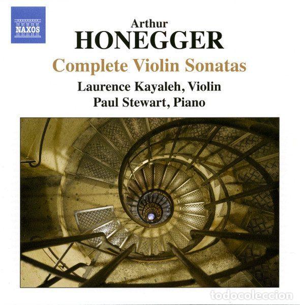 CDs de m&uacute;sica: Arthur Honegger &ndash; Laurence Kayaleh, Paul Stewart &ndash; Complete Violin Sonatas (CD, Naxos 8.572192)