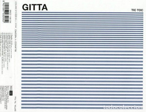 CD di Musica: Gitta &ndash; Tic Toc (CD, Blanco Y Negro BNCD 1190 CM)