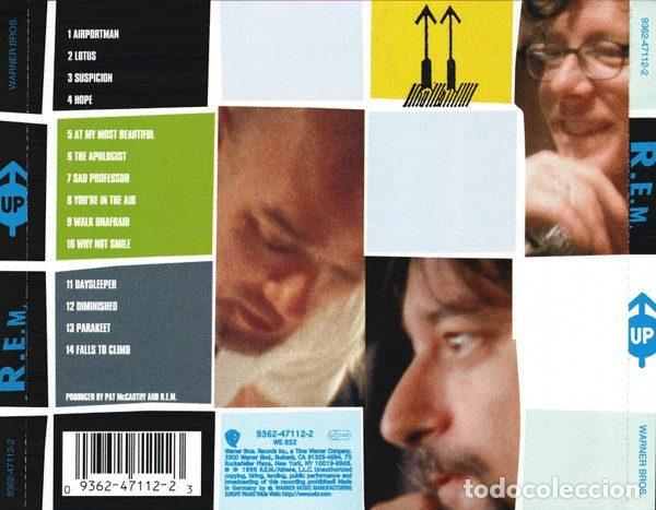 CDs de m&uacute;sica: R.E.M. &ndash; Up (CD, Warner Bros. Records 9362-47112-2) - Foto 2