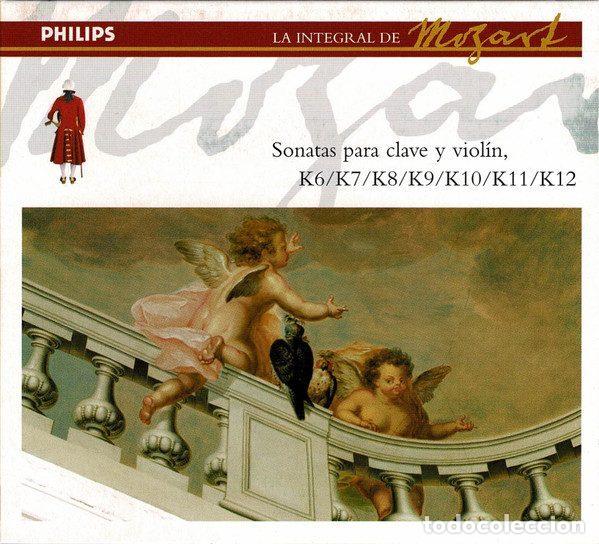 CDs de m&uacute;sica: Mozart &ndash; Sonatas Para Clave Y Viol&iacute;n, K6 / K7 / K8 / K9 / K10 / K11 / K12 (CD, Philips 464 847-2)