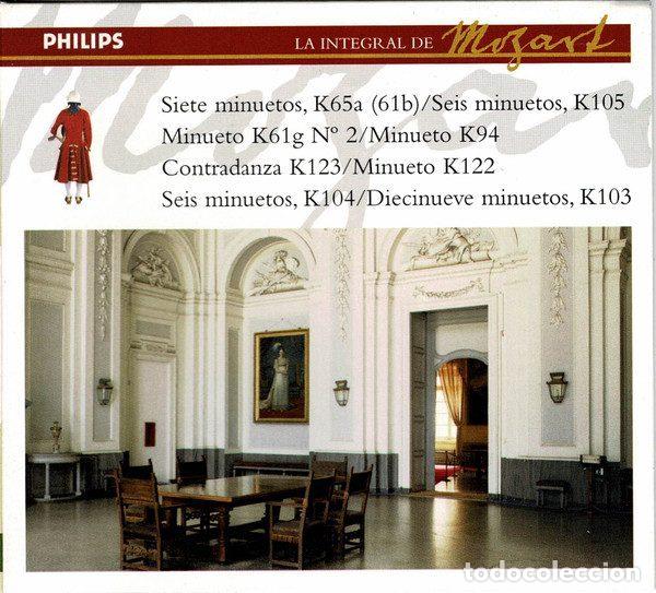 CD di Musica: Mozart &ndash; Siete Minuetos, K65a (61b) / Seis Minuetos, K105 / Minueto K61g N&ordm; 2 / Minueto K94 /...