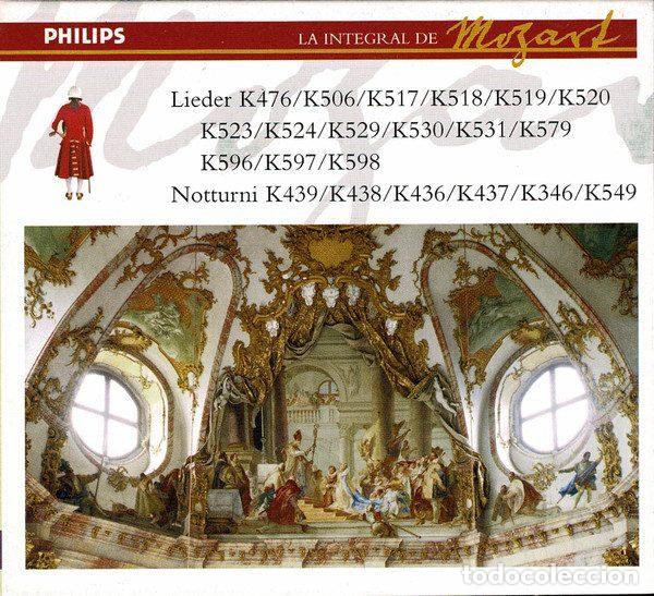 Musik-CDs: Mozart &ndash; Lieder K476 / K506 / K517 / K518 / K519 / K520 / K523 / K524 / K529 / K530 / K531 /...