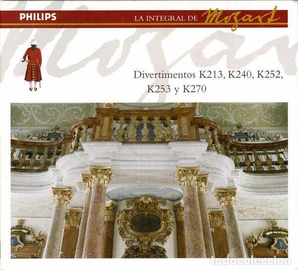 CD de M&uacute;sica: Mozart &ndash; Divertimentos K213, K240, K252, K253 y K270 (CD, Philips 464 798-2)